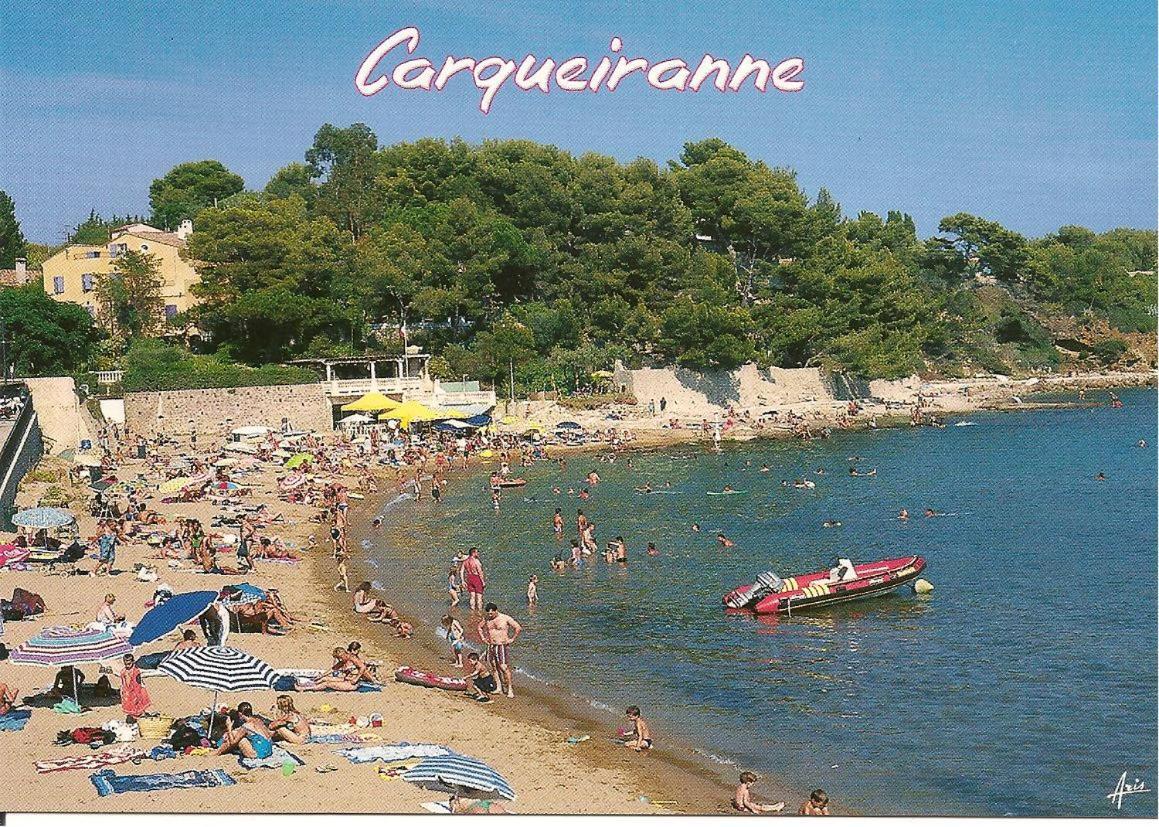 Studio Climatise. Proche Parking, Commerces Et Mer Apartman Carqueiranne Kültér fotó